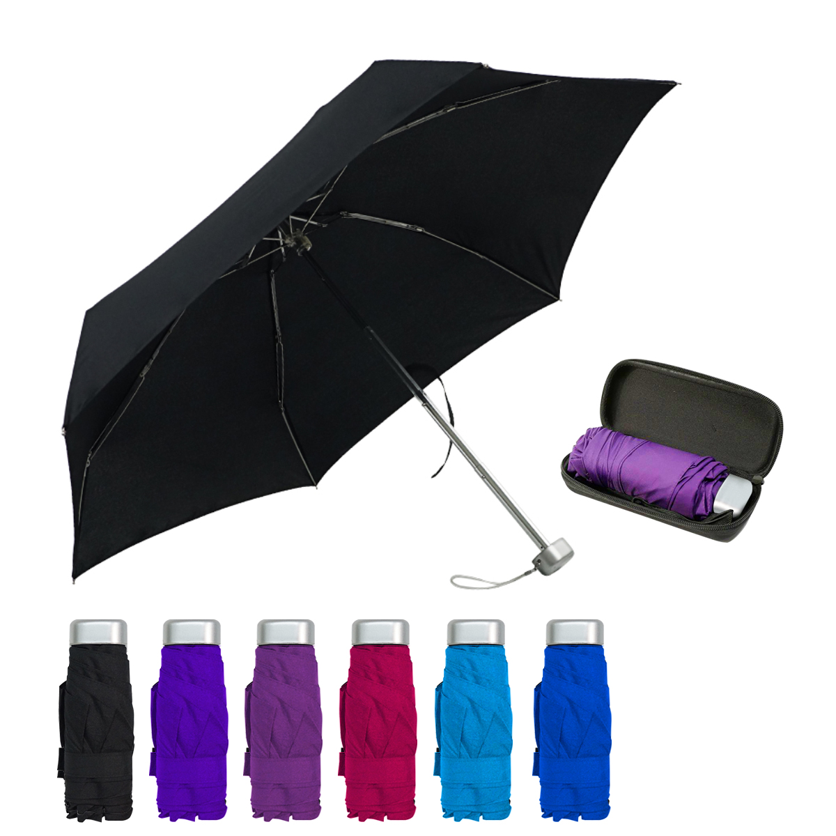 Compact 5 Fold Umbrella